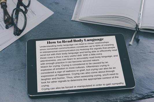 Reading Body Language скриншот 4