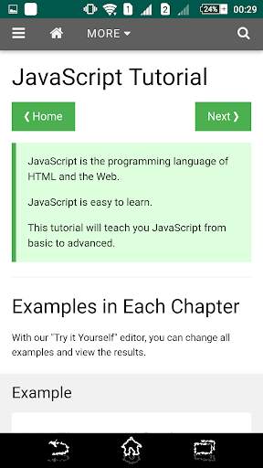w3school screenshot 2
