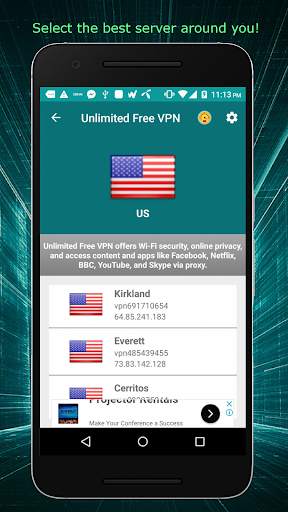 Unlimited Free VPN - Turbo Pro Secure VPN Browsing screenshot 5