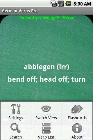 German Verbs Pro screenshot 2
