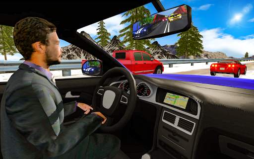 Extreme Car racing Rush Simulator screenshot 1