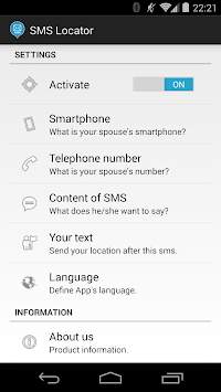 SMS Locator screenshot 1