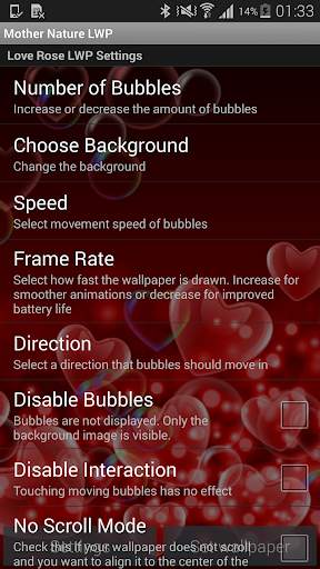 Love Rose Free Live Wallpaper screenshot 3