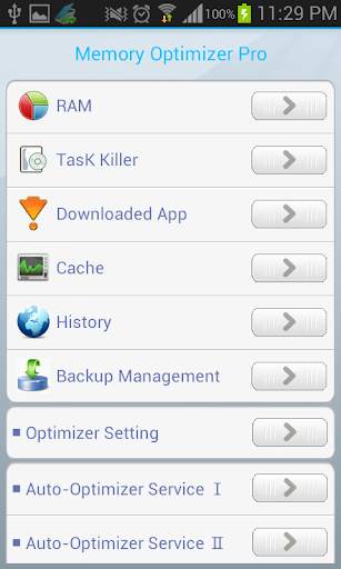 Memory Optimizer Lite screenshot 1