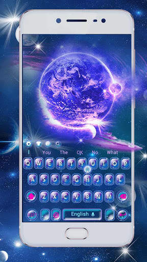 Galaxy Starry Sky Keyboard screenshot 2