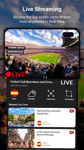 Online Live Cam : Live Stream Public Webcams Earth screenshot 6