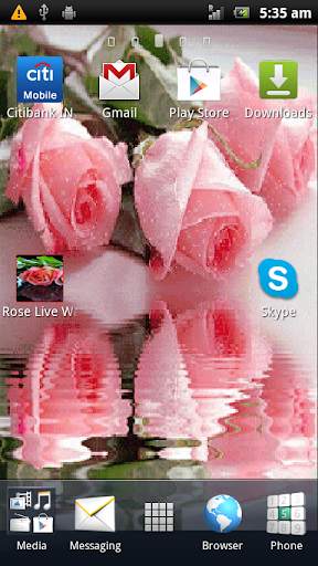 Rose Live Wallpaper screenshot 2