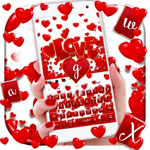 Love Heart Keyboard 10001004