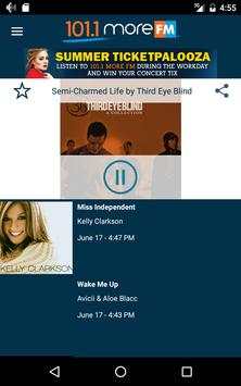 101.1 More FM screenshot 3