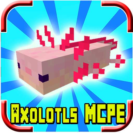 Axolotls Mod for Minecraft PE 7.1