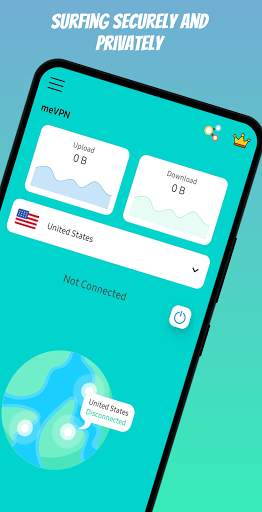 meVPN - Rocket speed, super secure vpn 2020 screenshot 1