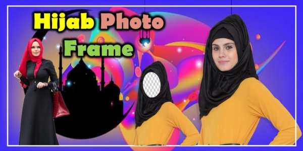 Hijab Photo Frame & Hijab Fashion Suit Editor App screenshot 1