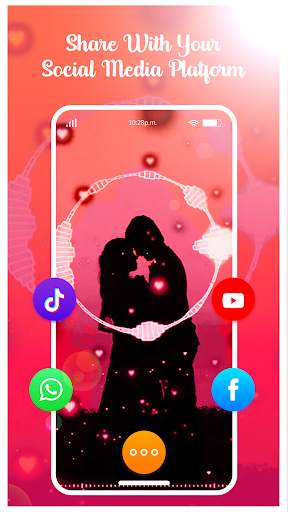 Feel The Music : Particle.ly Video Status Maker screenshot 4