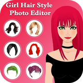 Girl Hair Photo Editor icon