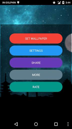 Nightfall Live Wallpaper screenshot 1