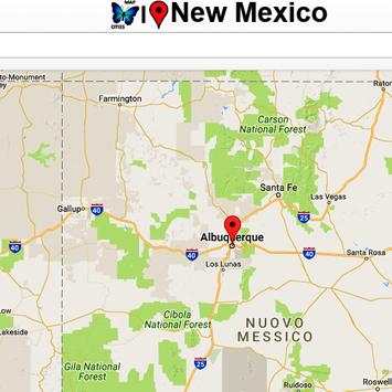 New Mexico Map screenshot 1