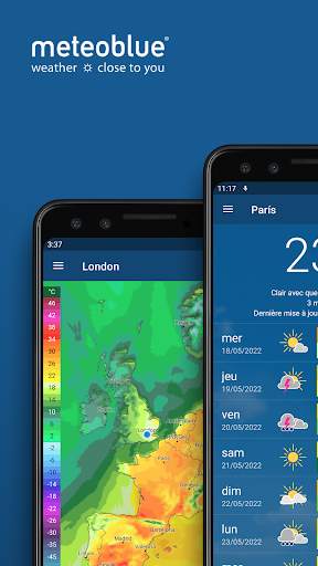 meteoblue météo et cartes screenshot 1