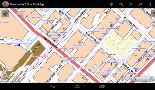 Manchester Offline City Map screenshot 13