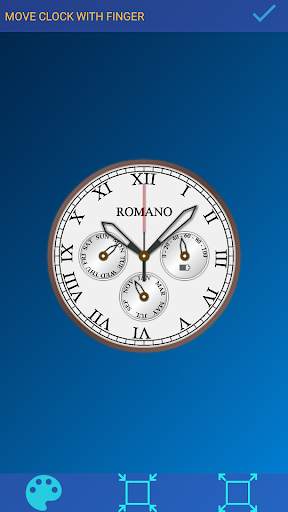 Analog Clock Live Wallpaper screenshot 1