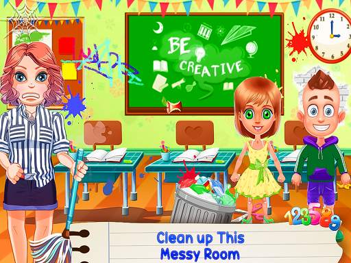 My Class Teacher Classroom Fun Play Game screenshot 6