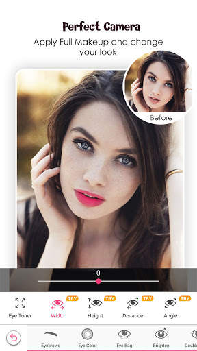 One-Tap Makeover-Face Beauty Makeup Camera screenshot 3