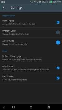 Leke Music Player 3 تصوير الشاشة