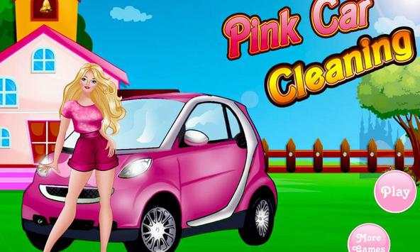 Princess Pink Car Cleaning screenshot 1