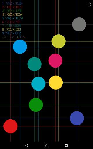 MultiTouch Test screenshot 6