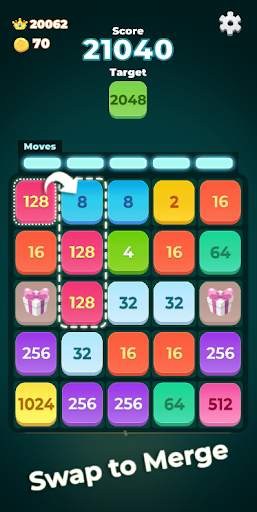2048 Universe - mixed puzzle games screenshot 2