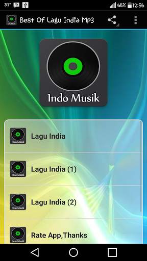 Best Of LAGU INDIA Mp3 screenshot 1