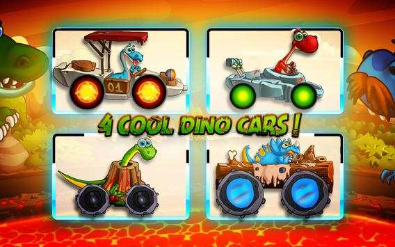 Dino World Speed Car Racing screenshot 1
