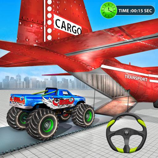 Monster Truck Transport Plane icon
