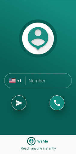 WaMe - Instant WhatsApp screenshot 1