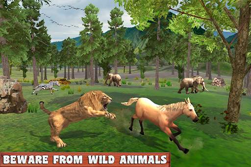 Wild Horse Simulator Game screenshot 15