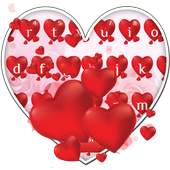 Red Heart Keyboard 10001002