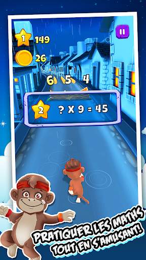 Toon Math Run: Jeux de Maths screenshot 2