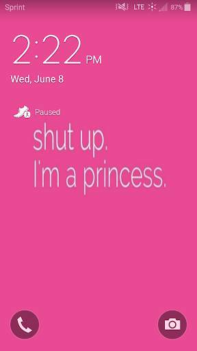 Girly Lock Screens 6 تصوير الشاشة