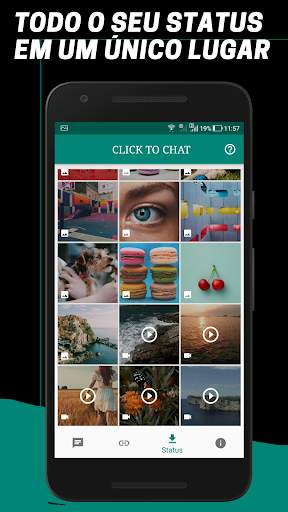 Status Download-Click para conversar-Baixar Status screenshot 1
