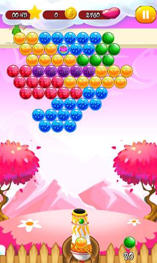 Blossom bubble Clash screenshot 1