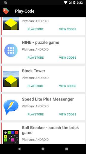 Play-Code - Promo Codes for PlayStore and AppStore screenshot 2