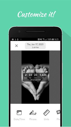 Baby Countdown Widget screenshot 2
