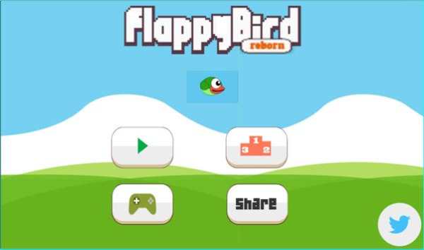 Flappy Bird Reborn screenshot 1