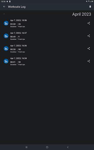 Push Ups Counter and Timer screenshot 10