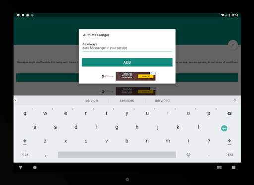 Auto Messenger Free - WhatsMessenger - WhatsAll screenshot 9