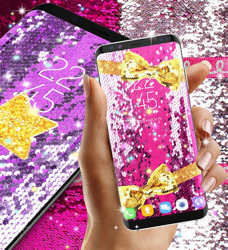Sequin glitter live wallpaper screenshot 6