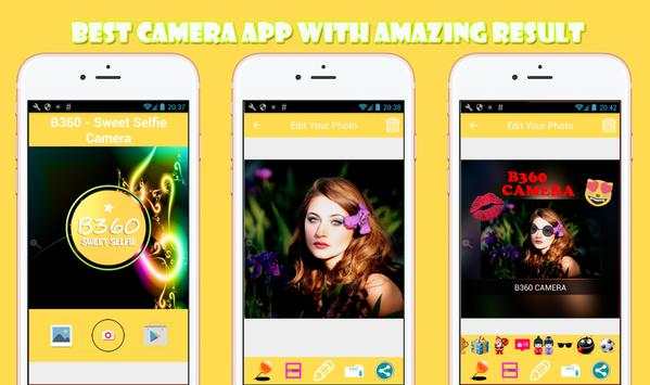 B360 Camera - Bestie Selfie screenshot 1