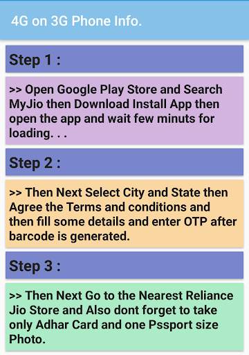 4G on 3G Phone Info. screenshot 4