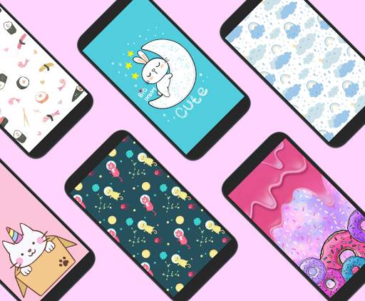 Cutest Kawaii Wallpaper Offline screenshot 2