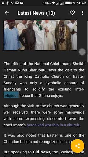Ghana Breaking News screenshot 2