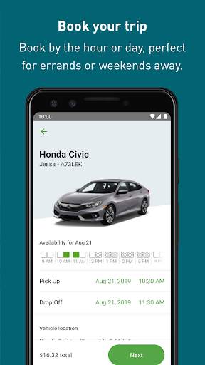 Zipcar screenshot 4